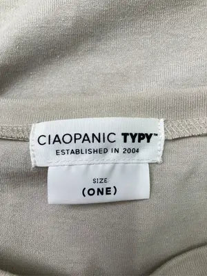 CIAOPANIC TYPY/チャオパニックティピー/Tシャツ/カットソー/トップス/ベージュ/ONE