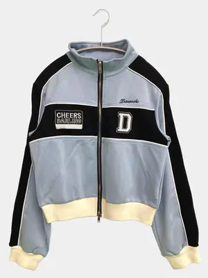 YJL/ジャージ/トラックジャケット/トップス/スカイブルー/S