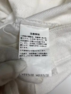 HEENIE HEENIE/その他パンツ/パンツ/ホワイト/S