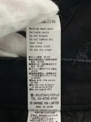 AZUL by MOUSSY/アズールバイマウジー/デニムパンツ/パンツ/ブラック/L