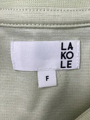 LAKOLE/ラコレ/Tシャツ/カットソー/トップス/ライトグリーン/F