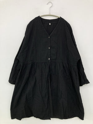 シャツ/ブラウス/トップス/ブラック/L