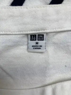 UNIQLO/ユニクロ/Tシャツ/カットソー/トップス/ホワイト/M