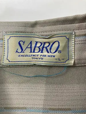 SABRO/シャツ/ブラウス/トップス/ベージュ/L