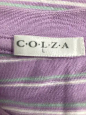COLZA/コルザ/Tシャツ/カットソー/トップス/パープル/L