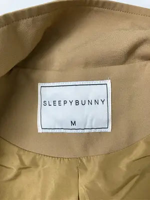 SLEEPYBUNNY/トレンチコート/ジャケット/アウター/ブラウン/M