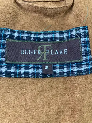 ROGER FLARE/ベスト/トップス/ブラウン/3L