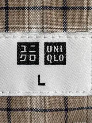 UNIQLO/ユニクロ/シャツ/ブラウス/トップス/ベージュ/L