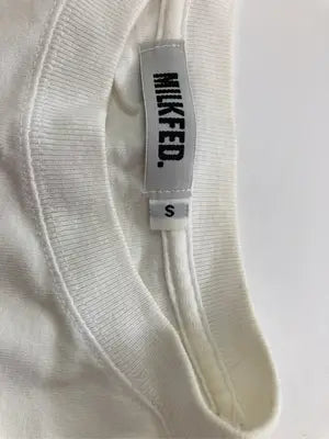 MILK FED./ミルクフェド/Tシャツ/カットソー/トップス/ホワイト/S