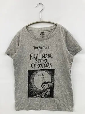UNIQLO/ユニクロ/Tシャツ/カットソー/トップス/グレー/M