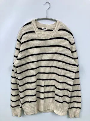 UNIQLO/ユニクロ/ニット/セーター/トップス/アイボリー/XL