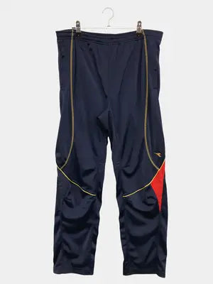 DIADORA/ディアドラ/ジャージ/トラックパンツ/パンツ/ブラック