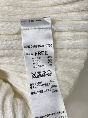 MOUSSY/マウジー/カーディガン/ボレロ/トップス/ホワイト/FREE