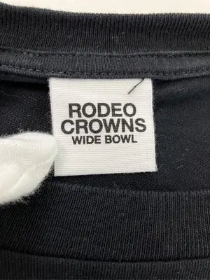 RODEO CROWNS/ロデオクラウンズ/Tシャツ/カットソー/トップス/ブラック/FREE