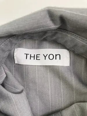 THE YON/ザヨン/シャツワンピース/ワンピース/ドレス/グレー/F