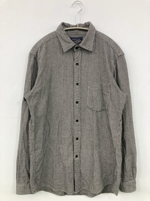 FLANNEL/フランネル/シャツ/ブラウス/トップス/グレー/M