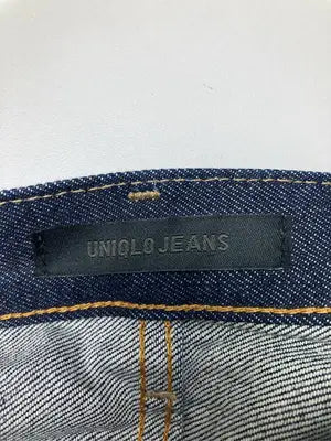UNIQLO JEANS/ユニクロジーンズ/デニムパンツ/パンツ/ネイビー/34(86.5cm)
