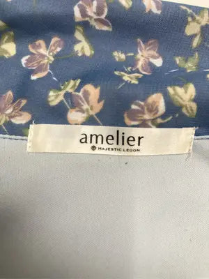 amelier/アメリエル/ワンピース/ワンピース/ドレス/ブルー/M