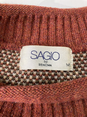 RENOWN/レナウン/ニット/セーター/トップス/オレンジ/M