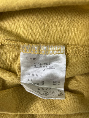 ECO LATCH/タンクトップ/トップス/イエロー/M