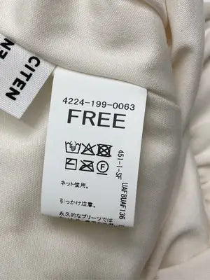 CITEN/シテン/ロングスカート/スカート/ホワイト/FREE