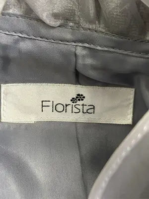 Florista/ノーカラージャケット/ジャケット/アウター/シルバー/M