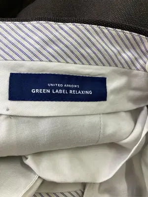 green label relaxing/グリーンレーベルリラクシング/スラックス/パンツ/ブラウン