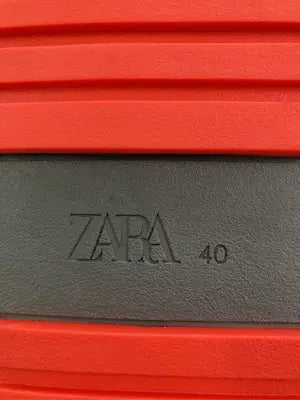 ZARA/ザラ/スリッポン/シューズ/レッド/40