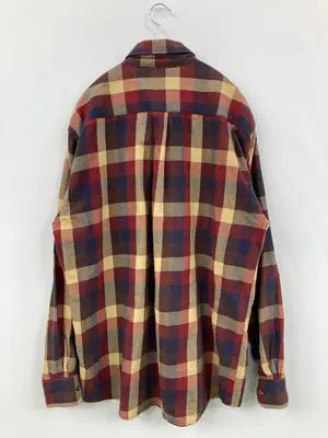 Viyella/シャツ/ブラウス/トップス/レッド/L