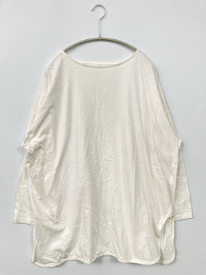 Tシャツ/カットソー/トップス/ホワイト/one size