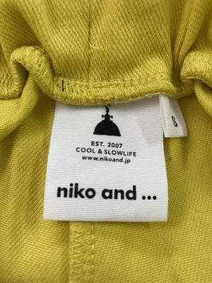 niko and .../ニコアンド/その他パンツ/パンツ/イエロー/S