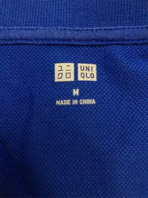 UNIQLO/ユニクロ/ポロシャツ/トップス/ブルー/M