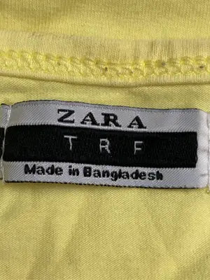 ZARA/ザラ/タンクトップ/トップス/イエロー/S