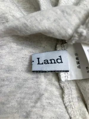 Futier Land/フューティアランド/Tシャツ/カットソー/トップス/グレー/F