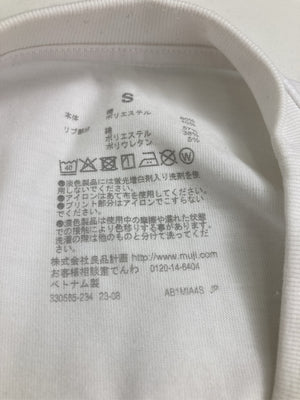 無印良品/ムジルシリョウヒン/Tシャツ/カットソー/トップス/ホワイト/S