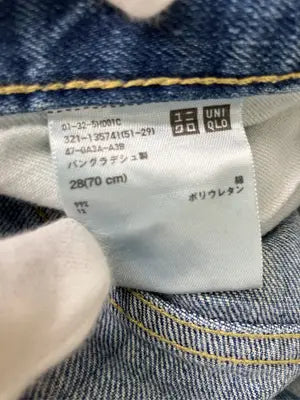 UNIQLO/ユニクロ/デニムパンツ/パンツ/ブルー/28