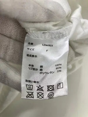 MONO-MART/モノマート/Tシャツ/カットソー/トップス/ホワイト/F