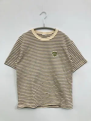 Tシャツ/カットソー/トップス/ベージュ/F