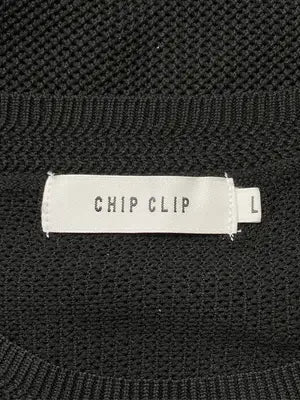 Chip Clip/チップクリップ/ニット/セーター/トップス/ブラック/L