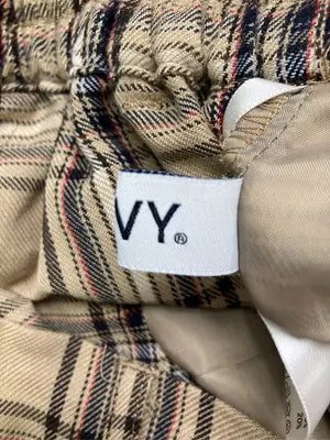 NAVY/ネイビー/スラックス/パンツ/ベージュ/M   ウエスト64～70