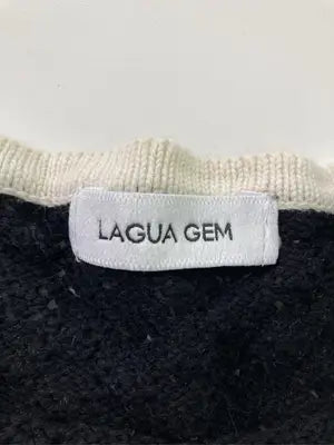 LAGUA GEM/ラグアジェム/ニット/セーター/トップス/ブラック/FREE