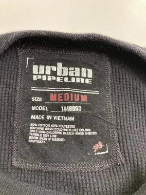 urban PIPELINE/スウェット/トップス/ブラック/MEDIUM