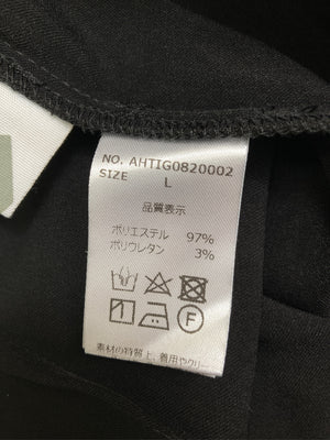 HOLIDAY/ホリデイ/スラックス/パンツ/ブラック/L