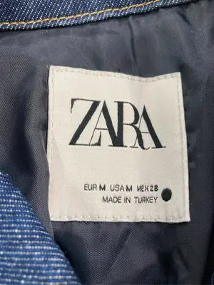 ZARA/ザラ/デニムジャケット/ジャケット/アウター/ブルー/USA M
