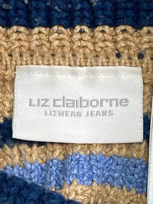 Liz claiborne/リズクレイボーン/ニット/セーター/トップス/ブラウン/M