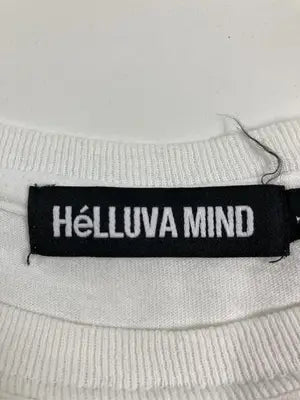 HeLLUVA MIND/Tシャツ/カットソー/トップス/ホワイト/L