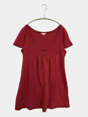 3can4on/サンカンシオン/Tシャツ/カットソー/トップス/レッド/3