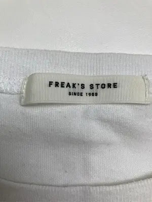 FREAK'S STORE/フリークスストア/Tシャツ/カットソー/トップス/ホワイト/F
