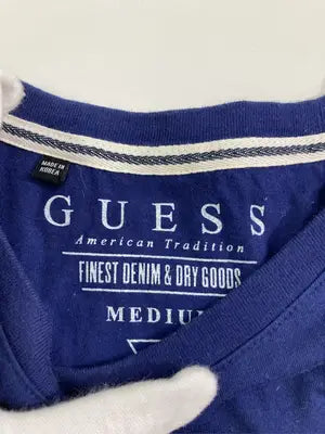 GUESS/ゲス/Tシャツ/カットソー/トップス/ブルー/MEDIUM