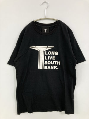 LONG LIVE SOUTH BANK./Tシャツ/カットソー/トップス/ブラック/M
